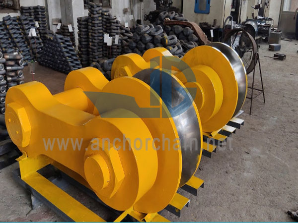 Conector cu pini dublu 1000T cu rolă