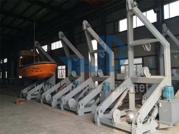 Un tip Fast Rescue Boat Davit