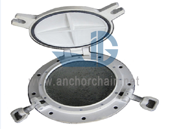 Scuttle lateral cu deschidere din aluminiu fără Deadlight