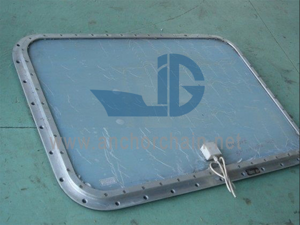 Fereastră dreptunghiulară obișnuită din aluminiu cu sticlă încălzită electric