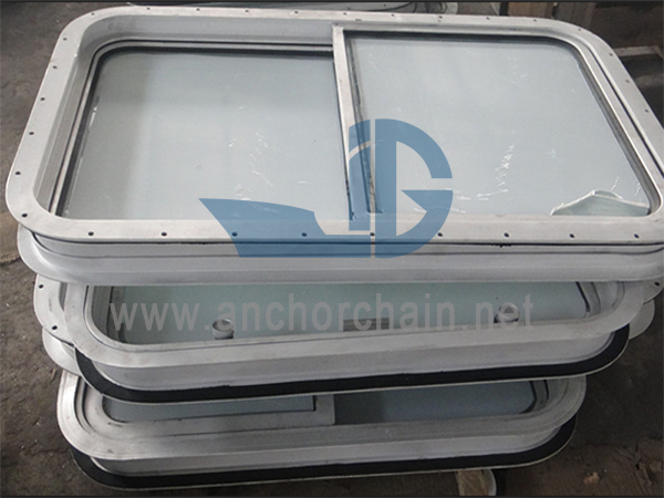 Fereastră glisantă unică din aluminiu pentru navă