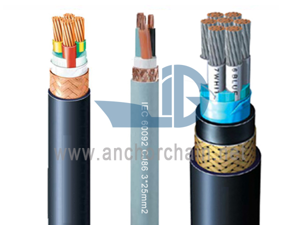 Cablu de alimentare și control marin blindat rezistent la foc CJ86 0,61KV