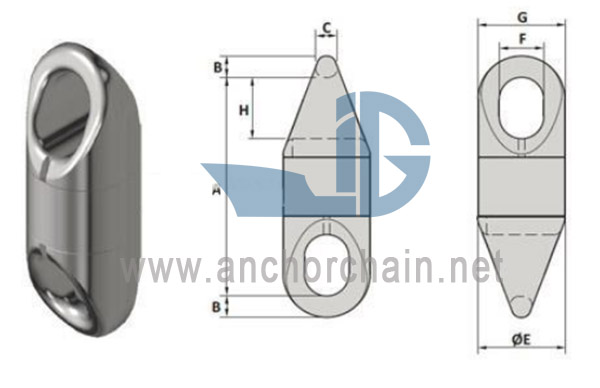 CR Chain Rope Pivotant