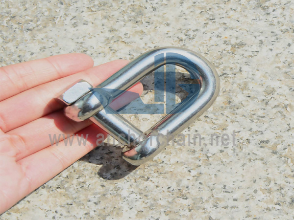 D-shackle (cu știft cu cap pătrat), SS304 SAU SS316