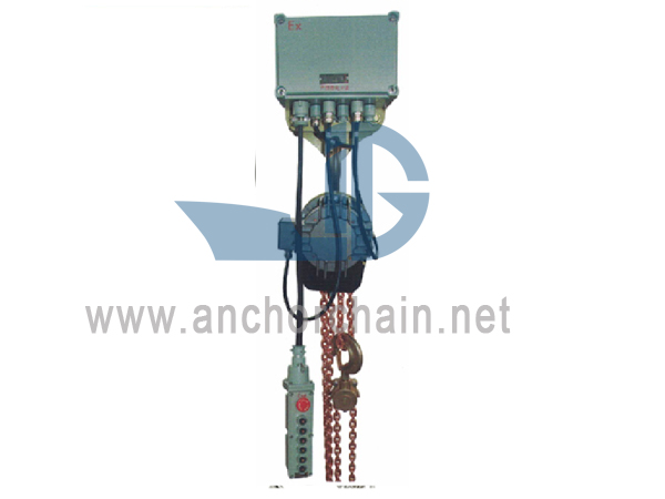 Palan electric cu lanț de tip DHBS rezistent la ioni (Run The Type)