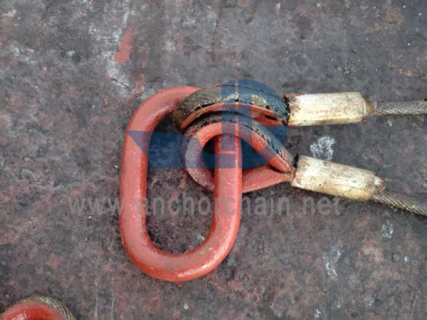 Sling de frânghie presată cu picioare duble