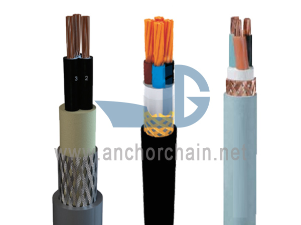 Cabluri de control marin blindate rezistente la foc 250V