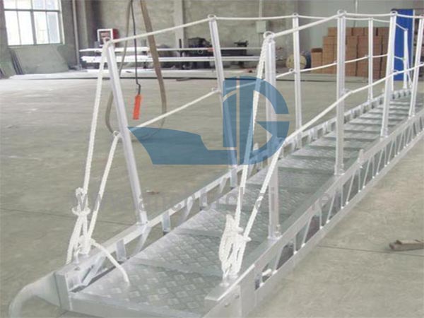 Pasarelă din aliaj de aluminiu tip plat
