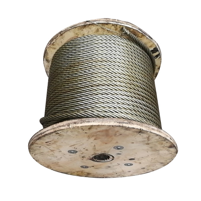 Sârmă din oțel galvanizat 6x36WS+IWRC (6x36WS+FC)