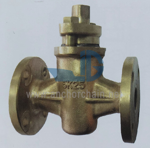 JIS F 7381 Robineți cu flanșă din bronz 5K