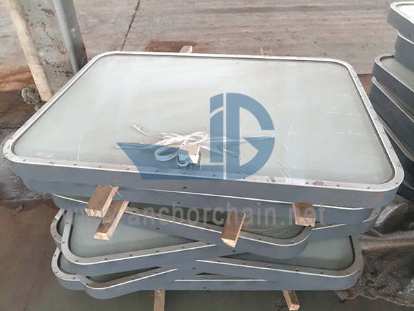 Fereastră dreptunghiulară din aluminiu marin cu sticlă de încălzire electrică