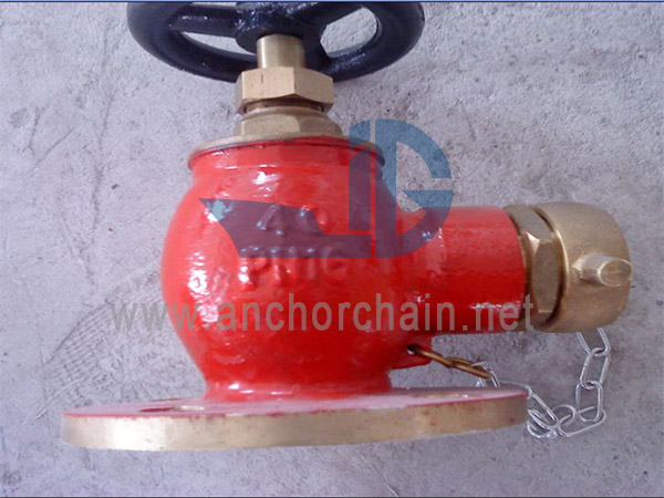 Supapă pentru furtun unghiular din bronz marin JIS F7334 5K 10K (DN15-DN40)