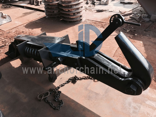 Cârlig de remorcare Harbour cu eliberare pneumatică