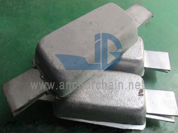 Tip de sudare anod de zinc pentru carena navei